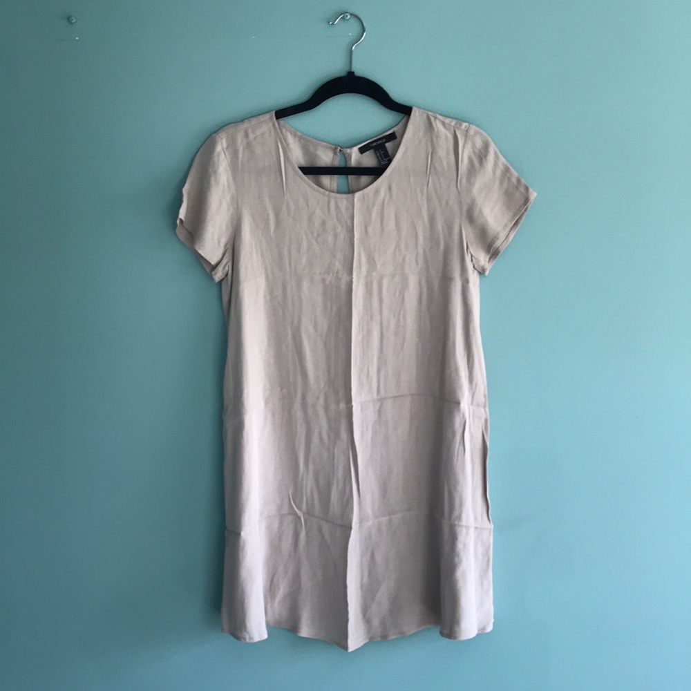 Forever 21 Shift Dress Nude